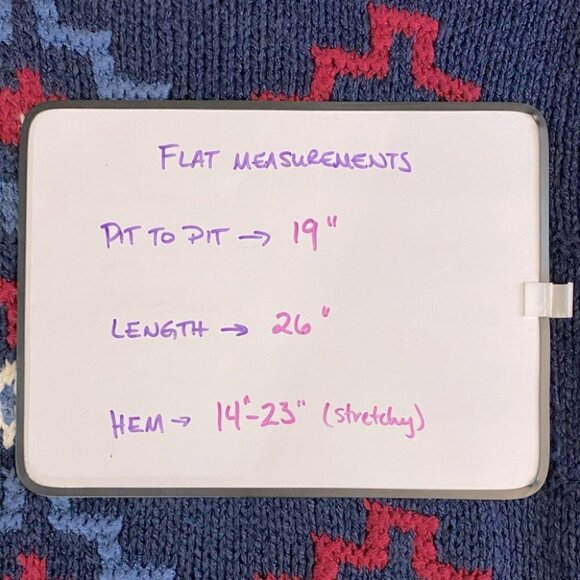 Vintage The Bay Principles Blue Ramie Acrylic Blend Crew Neck Knit Sweater M - Picture 8 of 11